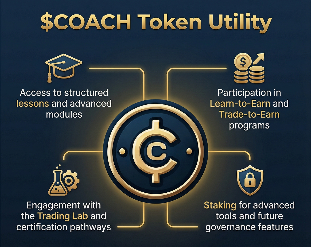 CryptoCoach Token Utility
